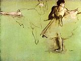 Famous Dancers Paintings - Dancers at the Barre